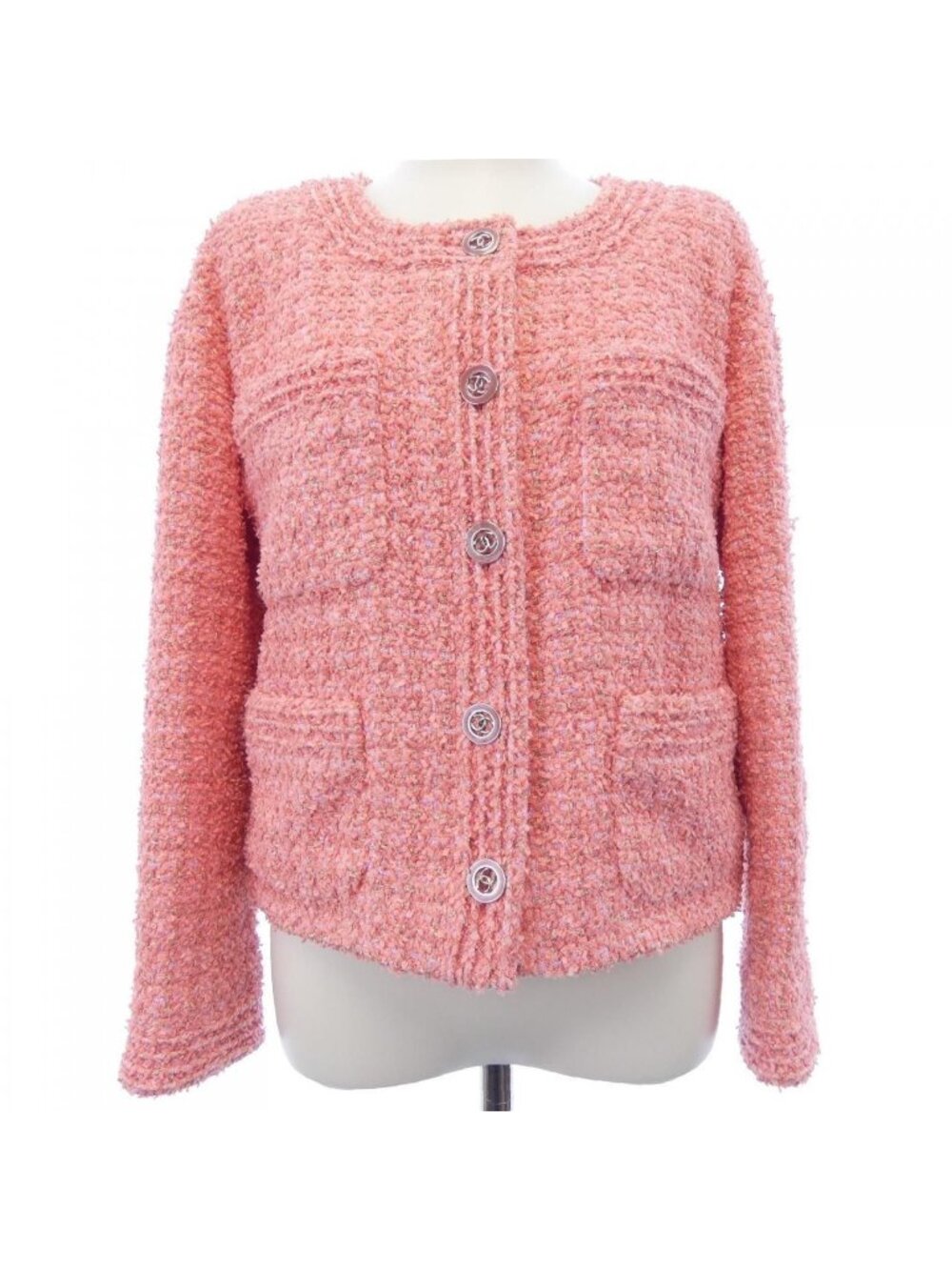 Chanel 20P Collarless Jacket